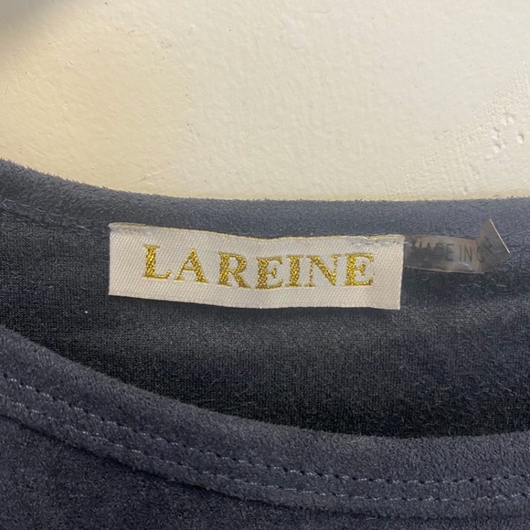 Faux Suede Crop Top - Picture 3 of 4